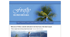 Desktop Screenshot of firefly-jamaica.com